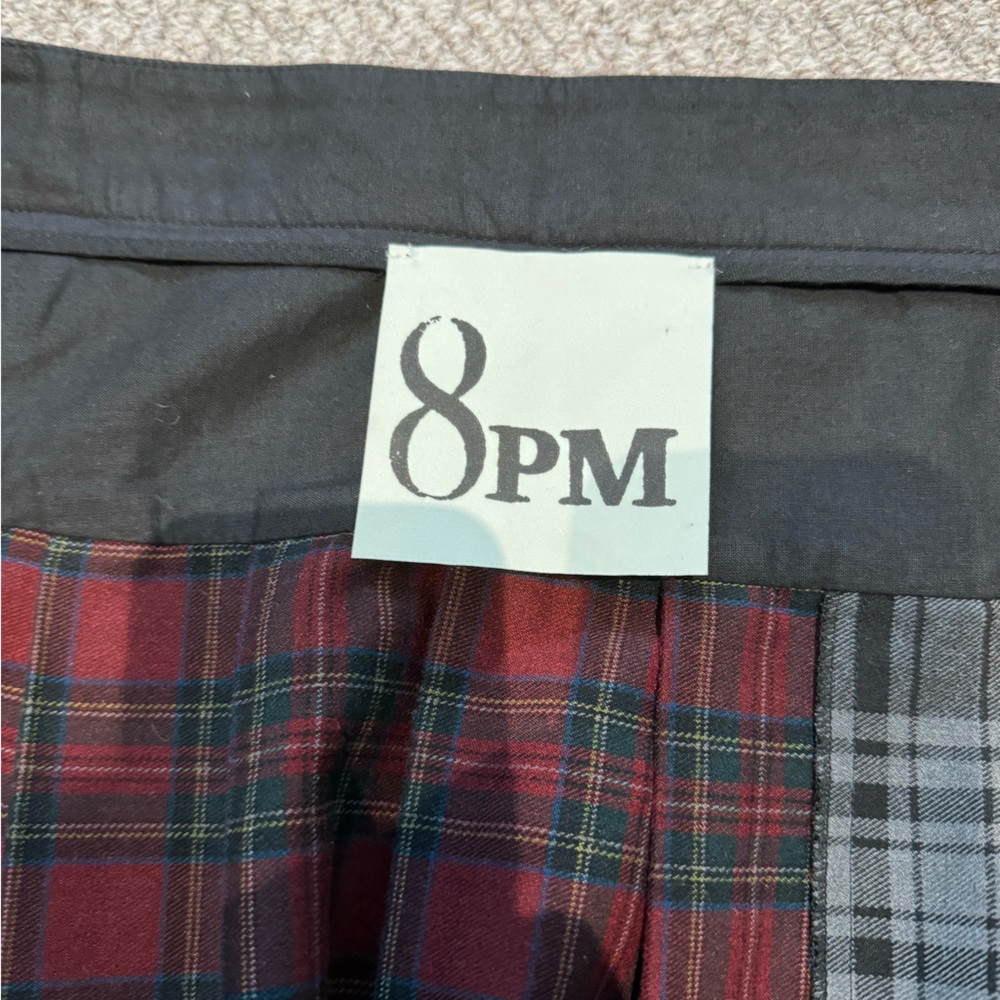 Cute Mixed Plaid Kilt Skirt By 8pm View 3